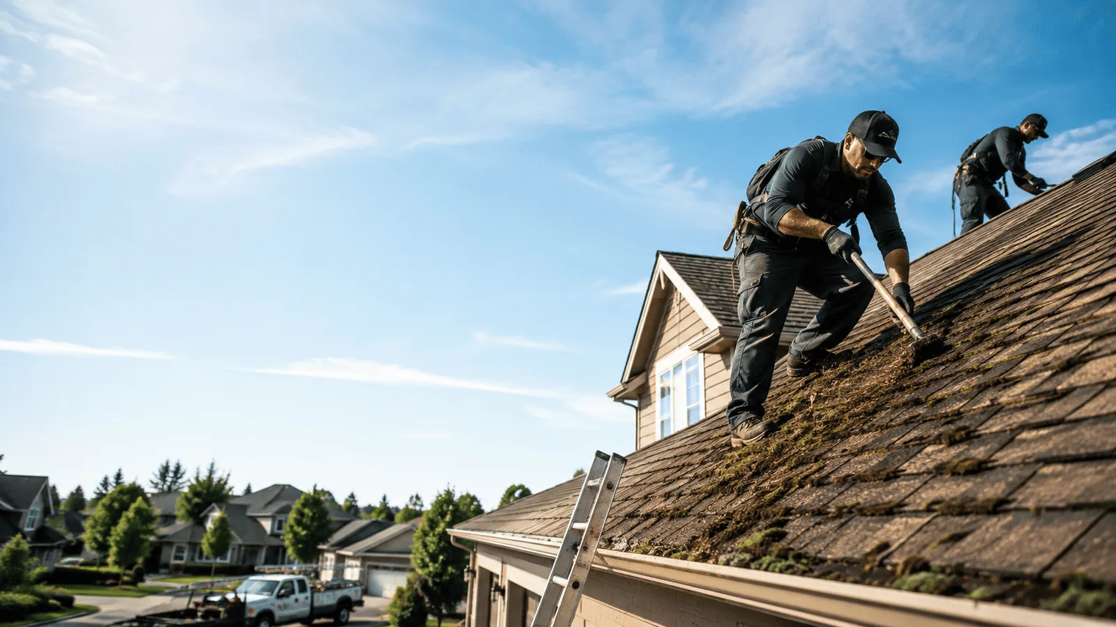 Roof Moss Removal in Pleasant Hill, NC near me